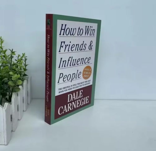 How To Win Friends & Influence People By Dale Carnegie Interpersonal Communication Skill Reading Book for Adult