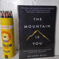 The Mountain Is You: Transforming Self-Sabotage Into Self-mastery English Books Birthday Gifts