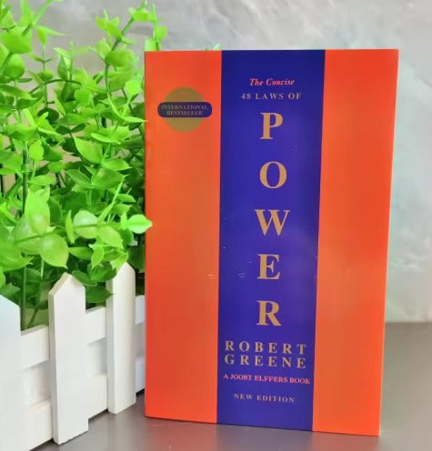 The Concise 48 Laws of Power English Book By Robert Greene - Political Leadership Philosophy Motivation for Adults