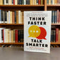 Think Faster Talk Smarter How to Speak Successfully When You're Put on the Spot Paperback English Book