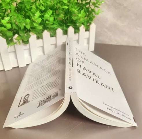 The Almanack of Naval Ravikant: Ultimate Guide to Wealth & Happiness, English Paperback Book for Entrepreneurs & Life