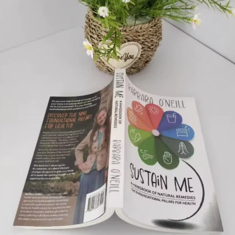 Sustain Me Barbara O'Neill Adults English Paperback 9 Foundational Pillars Natural Health Remedies Guide Free Shipping