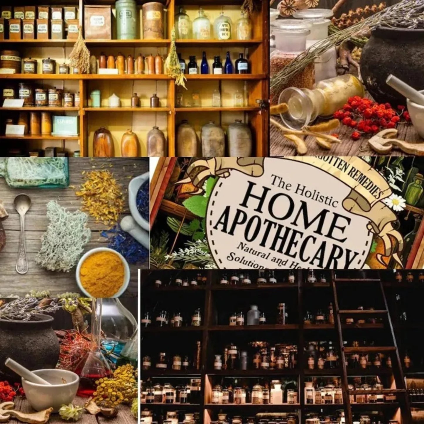 Home Apothecary Handbook: 1000+ Forgotten Natural Remedies Holistic Herbal Wellness Guide Book Philosophy