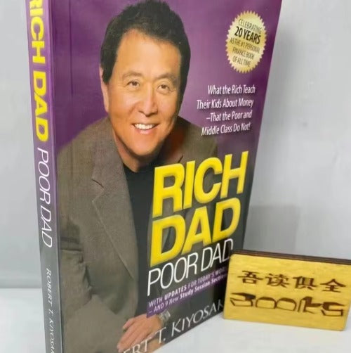 RICH DAD POOR DAD Robert Toru Kiyosaki Personal Finance Children Books Financial Intelligence Enlightenment Education book