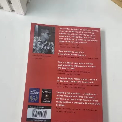 EGO IS THE ENEMY By Ryan Holiday Paperback Novel Book