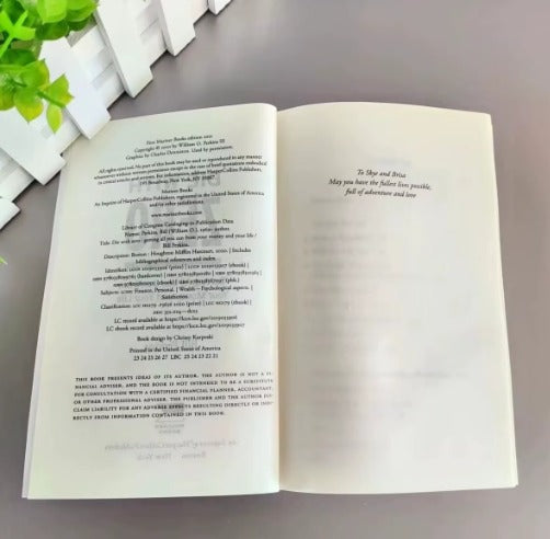 Die with Zero: Getting All You Can from Your Money and Your Life English Books