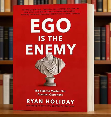 EGO IS THE ENEMY By Ryan Holiday Paperback Novel Book