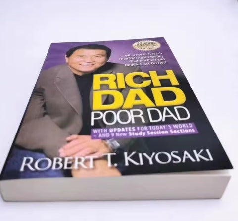 RICH DAD POOR DAD Robert Toru Kiyosaki Personal Finance Children Books Financial Intelligence Enlightenment Education book