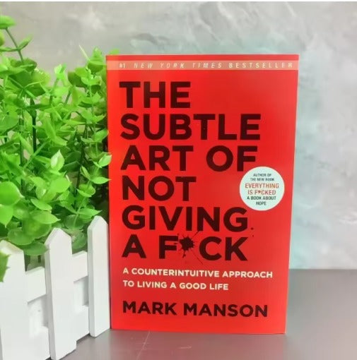 The Subtle Art of Not Giving A CAO/Reshape Happiness/How To Live As You Want By Mark Manson Self Management Stress Relief Book