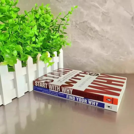 Find Your Why & Start with Why By Simon Sinek Motivational Management & Leadership Business English Novel Books Paperback