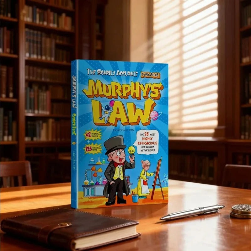 Murphy's Law Learning Book For Kids 8-12 Years Old Builds Resilience & a Growth Mindset Provides Practical Real-World Life Skill