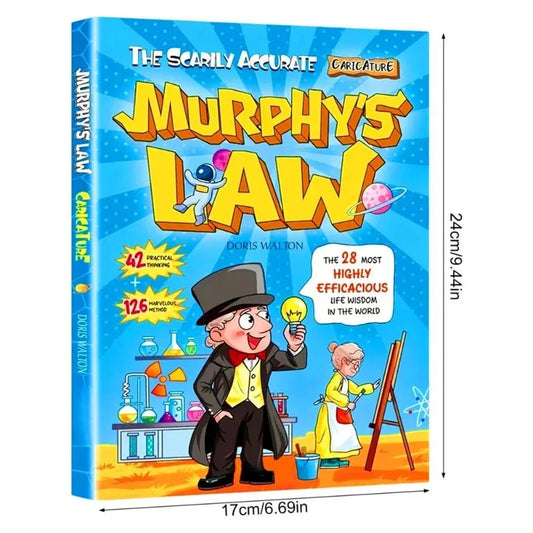 Murphy's Law Learning Book For Kids 8-12 Years Old Builds Resilience & a Growth Mindset Provides Practical Real-World Life Skill